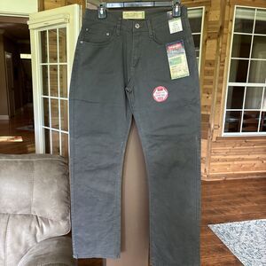 Wrangler Jeans Men 29x30 Street Fit Flex Gray New School Casual Stretch Comfy